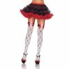 Tomfoolery Diamond Card Suit Thigh Highs Hosiery