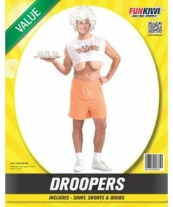 Allen Trading Novelty Droopers Costume - Old Lady Mensc