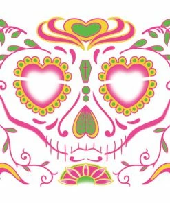 Carnival Products Tinsley FX Full Face Temp Tattoo - Sugar Woman