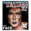 Carnival Products Tiger Face Tattoos - Tinsley FX Temporary Tattoo