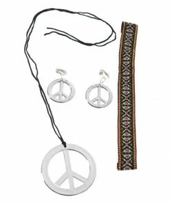 Smiffys Hippie Accessory Set Accessoriesc