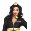 Tomfoolery Hats & Headwear Fireman Hat - Black - Adult