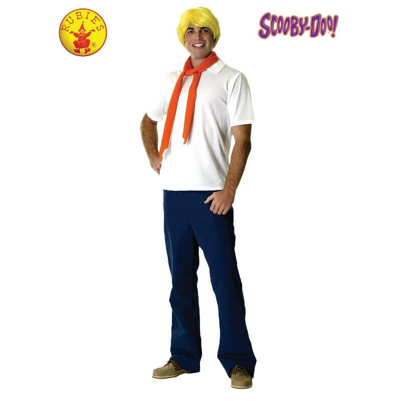 Rubie's Deerfield Mensc Fred Jones Scooby Doo Adult Costume 3 Rubie's Deerfield Mensc Fred Jones Scooby Doo Adult Costume