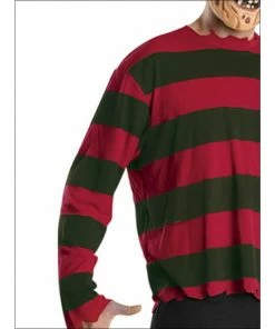 Rubie's Deerfield Freddy Krueger Adult Costume Top & Mask - Nightmare On Elm Street Mensc