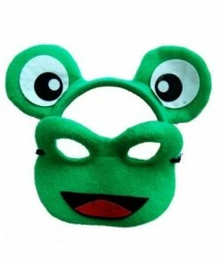 Swedia's Frog Mask And Headband Accessoriesc