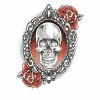 Carnival Products Tinsley FX Temp Tattoo - Gothic Skull And Roses Tattoos