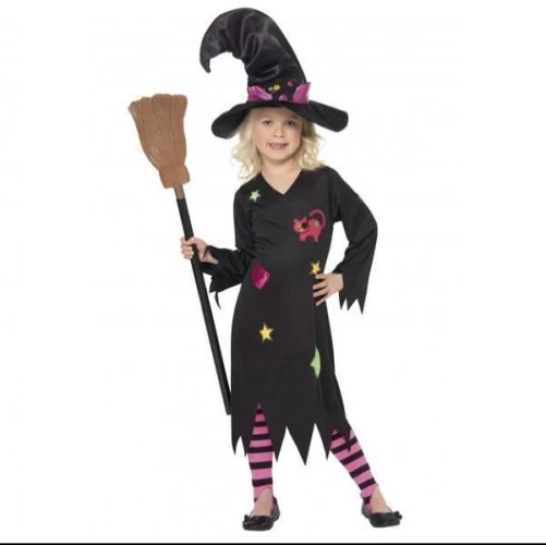 Smiffys Cinder Witch Costume - Girls 3 Smiffys Cinder Witch Costume - Girls