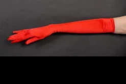 Interalia Group Elbow Length Gloves - Red 1920's