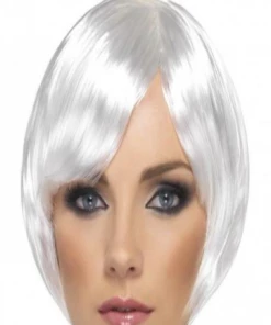 Smiffys Wigsc Babe Wig - White
