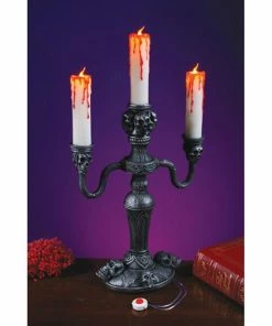 Swedia's Halloween Decorations & Props Skull Candelabra Prop