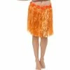 Smiffys Hawaiian Hula Skirt - Orange Ladiesc