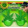 Forum Novelties Hippie Novelty Leaf Glasses