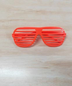 Trademart Neon Shutter Shades Glasses - Asst Colors Accessoriesc