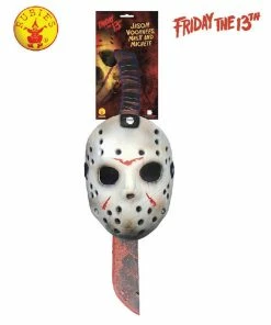 Rubie's Deerfield Jason Adult Mask & Machete Set - Rubies