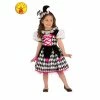 Rubie's Deerfield Jester Clown Girls Halloween Costume 1 Rubie's Deerfield Jester Clown Girls Halloween Costume