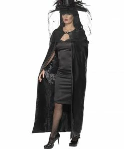 Smiffys Deluxe Witches Cape Ladiesc