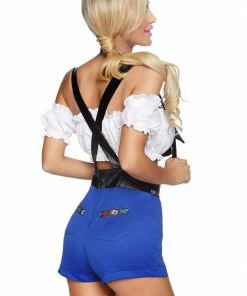 Tomfoolery Lederhosen Honey Ladies Sexy Oktoberfest Costume - Leg Avenue