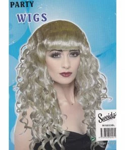 Swedia's Long Blonde Wavy Wig