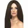 Smiffys Long Straight Brown Star Style Wig
