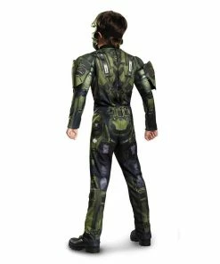 Disguise Costumes Boys Costumes Master Chief Classic Muscle Boys Costume From Halo