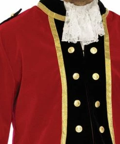 Tomfoolery Book Week Mens Velvet Regency Coat - Leg Avenue