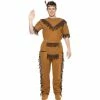 Smiffys Native American Western Costume - Mens