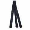 Carnival Products Suspenders & Ties Skinny Black Necktie