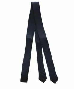 Carnival Products Suspenders & Ties Skinny Black Necktie
