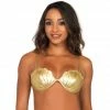 Tomfoolery Mermaid Sea Shell Costume Bra Top - Gold 1 Tomfoolery Mermaid Sea Shell Costume Bra Top - Gold