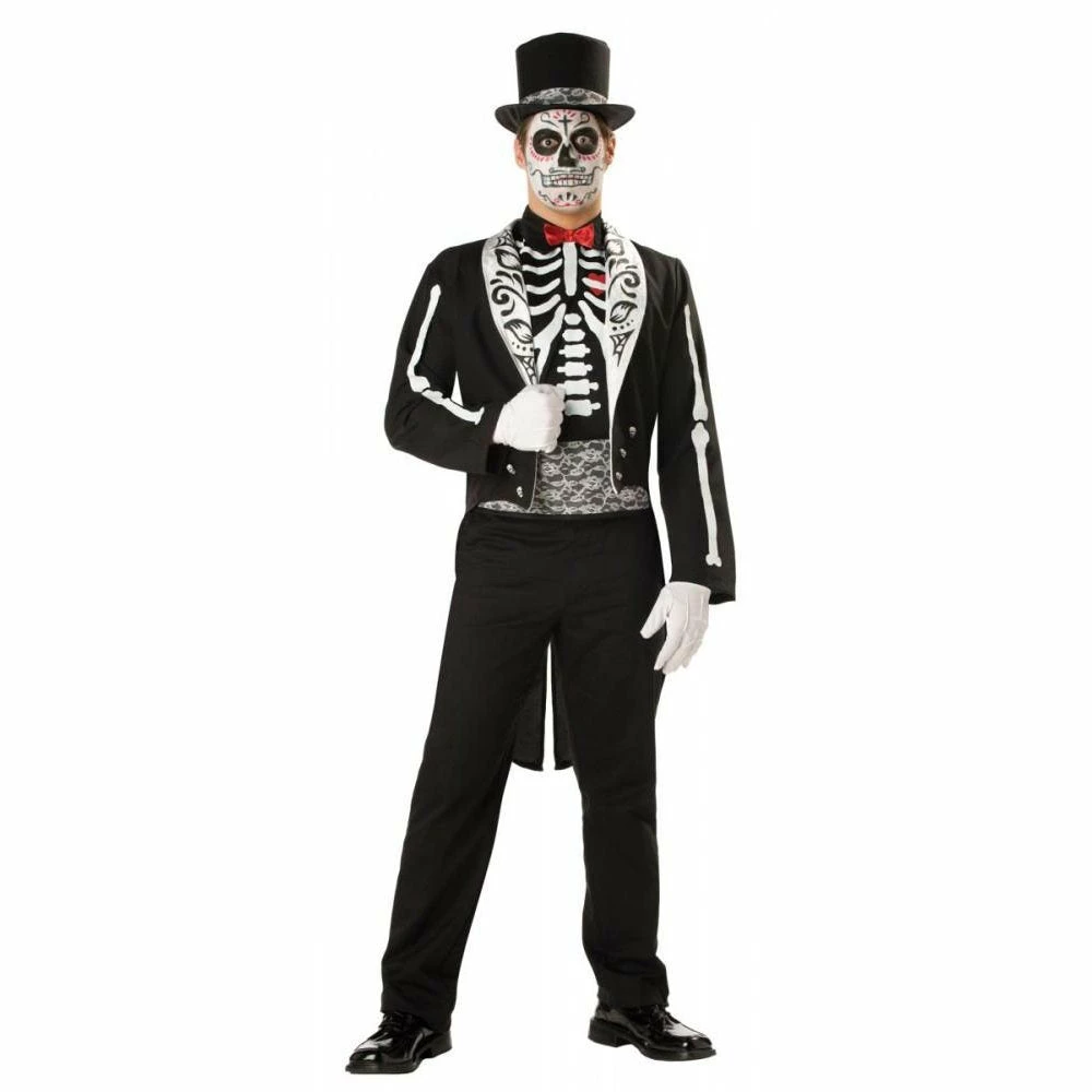 Mexican Day Of The Dead Graveyard Groom - Hire Halloweenc