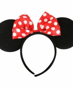 Tomfoolery Accessories Mouse Ears With Bow On Headband