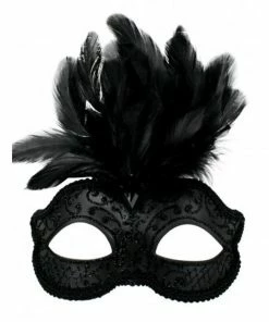 Tomfoolery Daniella Feather Mask