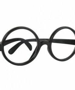 Tomfoolery Accessoriesc Owl Black Rimmed Glasses - No Lenses