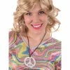 Tomfoolery Peace Sign Earrings & Necklace