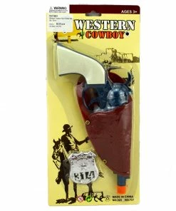 Jack In The Box Western Cowboy Holster And Gun Weapons & Armour