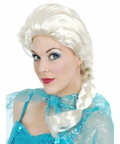 Tomfoolery Platinum Plait Wig