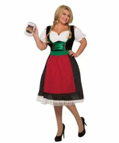 Forum Oktoberfest Fraulein Beer Wench Costume - Plus