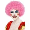 Smiffys Crazy Pink Clown Wig Circus & Clowns