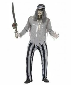 Smiffys Mensc Pirate Shipmate Costume - Mens