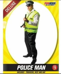 Allen Trading Police Man Costume - Fun Kiwi Mensc