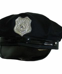 Tomfoolery Accessoriesc Police Cap USA Black