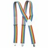 Forum Novelties Accessoriesc Suspenders - Rainbow