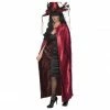 Smiffys Ladies Reversible Cape Red And Black Capes & Cloaks 1 Smiffys Ladies Reversible Cape Red And Black Capes & Cloaks