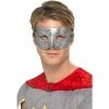 Smiffys Silver Metallic Eye Mask Accessoriesc