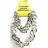 Allen Trading Chunky Silver Chain Necklace 1970's
