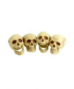 Smiffys Skull Heads Pack Of 4