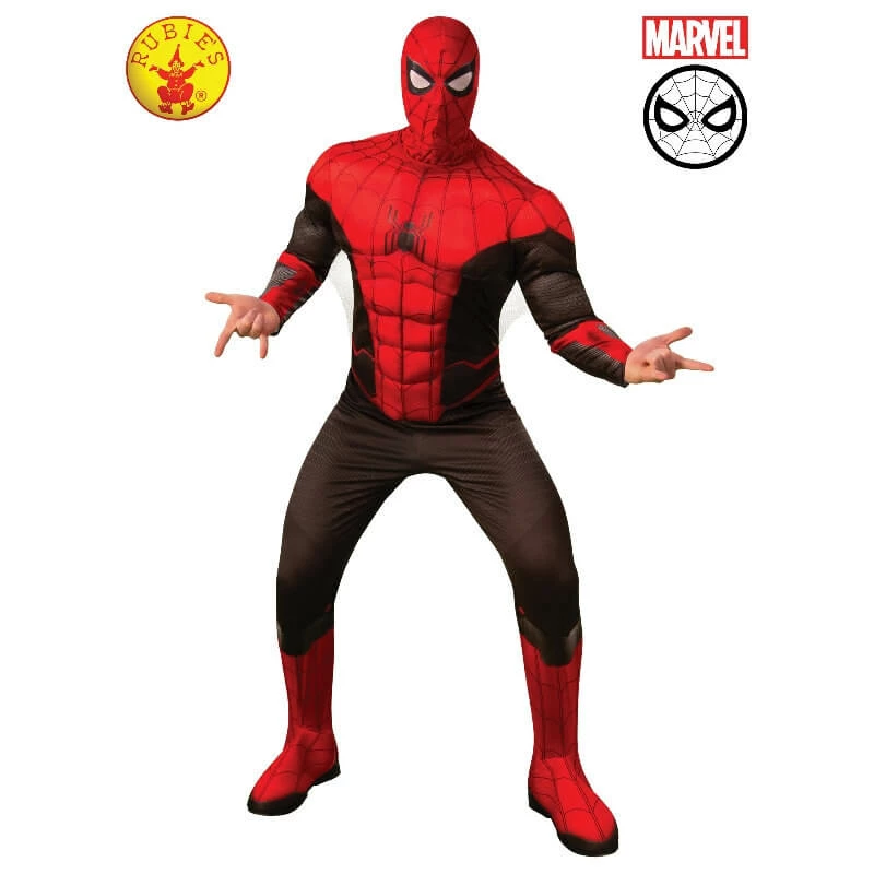 Rubie's Deerfield Mensc Spider-Man No Way Home Deluxe Costume - Adult 3 Rubie's Deerfield Mensc Spider-Man No Way Home Deluxe Costume - Adult
