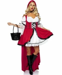 Tomfoolery Ladiesc Storybook Red Riding Hood Ladies Costume By Leg Avenue