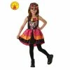 Rubie's Deerfield Girls Costumes Sugar Skull Day Of The Dead Girls Halloween Costume