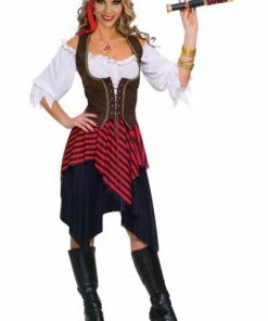 Tomfoolery Sweet Pirate Buccaneer Ladies Costume Ladiesc